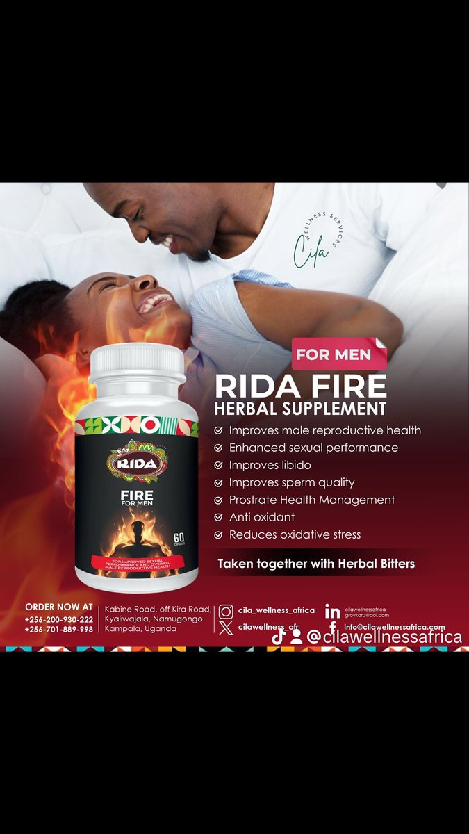 For MEN SEXUAL ENHANCEMENT 
@ only 90,000UGX 
Increase -Satisfaction
                  -Sextime. And more
Order for it now on 0701889998
@NakivuboStadia @BeckieRebecca2 #EFRIS #Ecopharmacy #fypageシ #BetterHealthBetterLife #Celergen #UgandaCensus2024