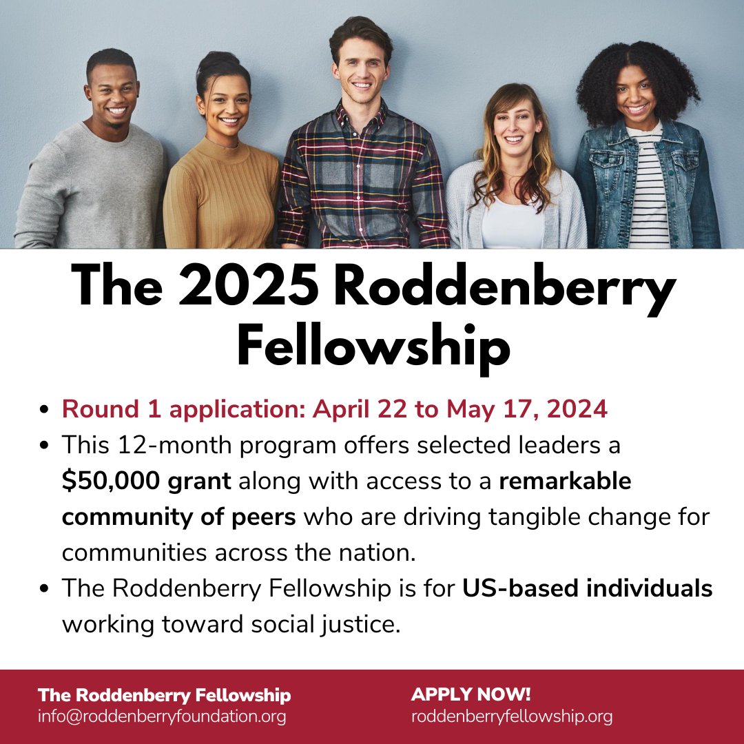 📣 CHECK THIS OUT! ▶️ Applications for the 2025 Roddenberry Fellowship cohort are officially open! 🔗 Learn more: ow.ly/cUIX50RpWcv 🔗 Career opportunities: ow.ly/TJnu50RpWct #SystemDynamics #systemsthinking