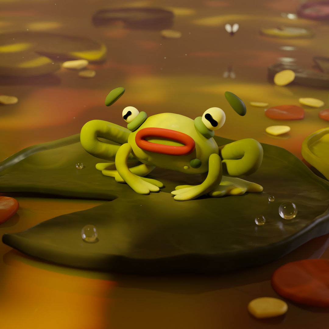 'The Pond: a Stop-Motion like project' by @Raoul Desmarest blenderartists.org/t/the-pond-a-s… #b3d #blender3d #blenderart #blenderrender #blendercommunity