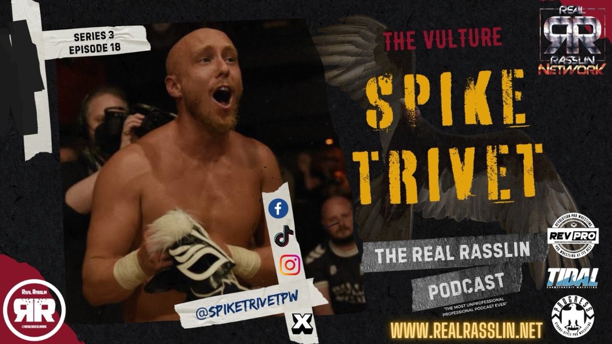 Catch what The Vulture had to say as we had the honour of welcoming them to the Real Rasslin podcast i.mtr.cool/kvoablcewy #thevulture #Podcast  #wrestling