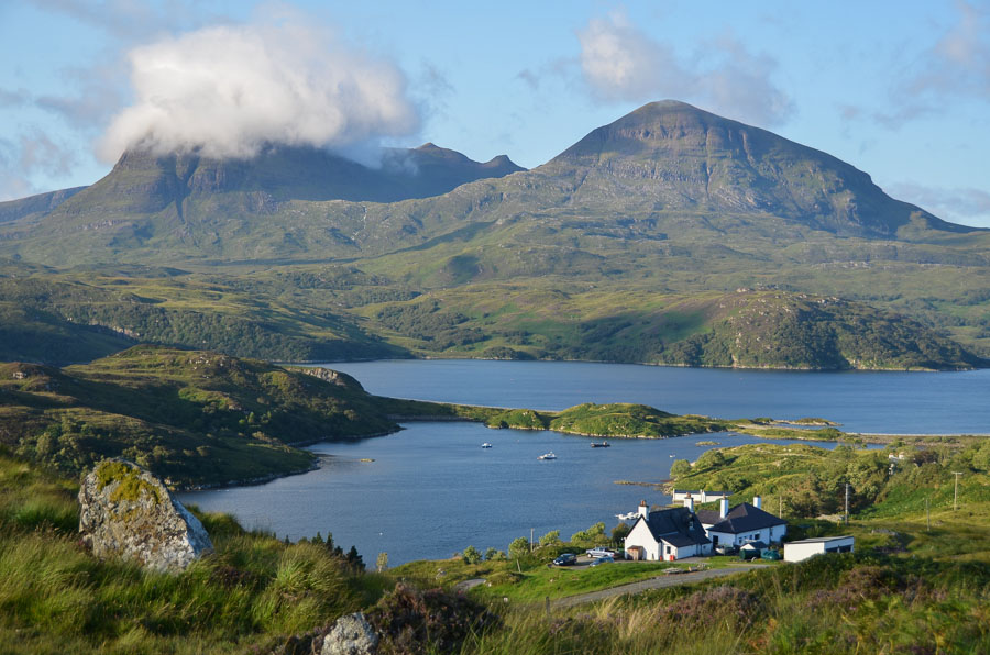 Spectacular vistas along the Cape Wraith Trail. Scotland. NMP.