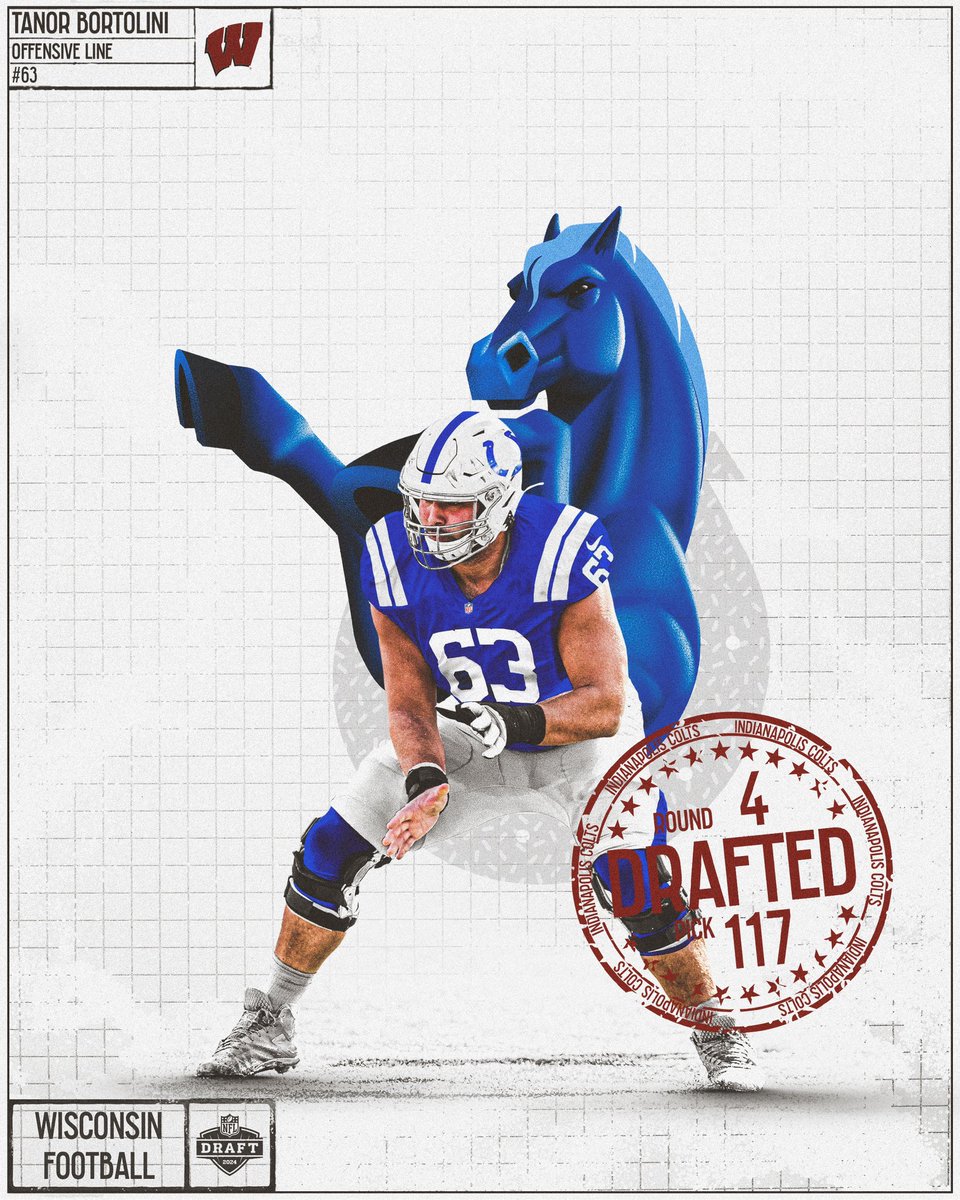 The Hog is headed to the Horseshoe! 🐗

#OnWisconsin x #NFLDraft