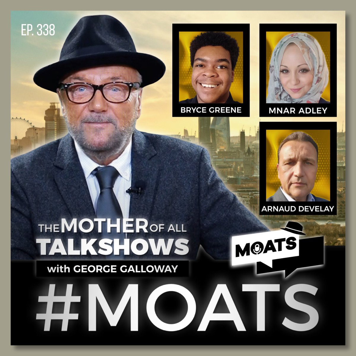 #SUNDAY Join me for The Mother of All Talk Shows! With @TheGreeneBJ @MnarMuh and Arnaud Develay @invictus_l36214 🟥 youtube.com/live/wj-YrMOhc… 🟩 rumble.com/v4rvwi5-moats-… #MOATS WATCH #LIVE 🇬🇧 7PM BST LONDON 🇺🇸 11AM PDT | 2PM EDT #Gaza #Palestine #Israel #Ukraine #Biden