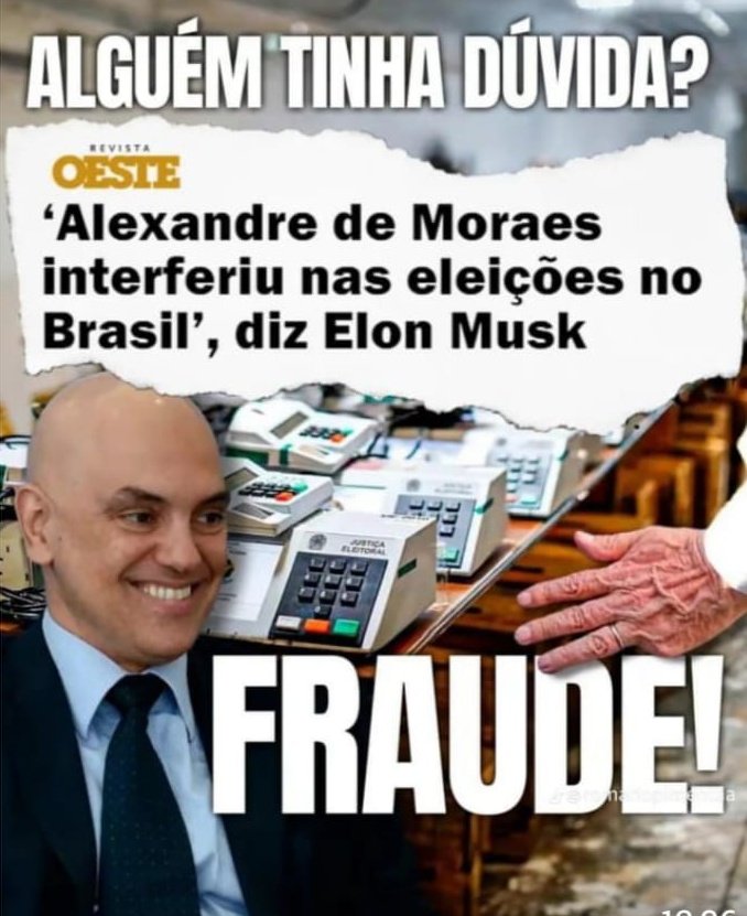 EU , NENHUMA DÚVIDA ❗
E VOCÊ ❓