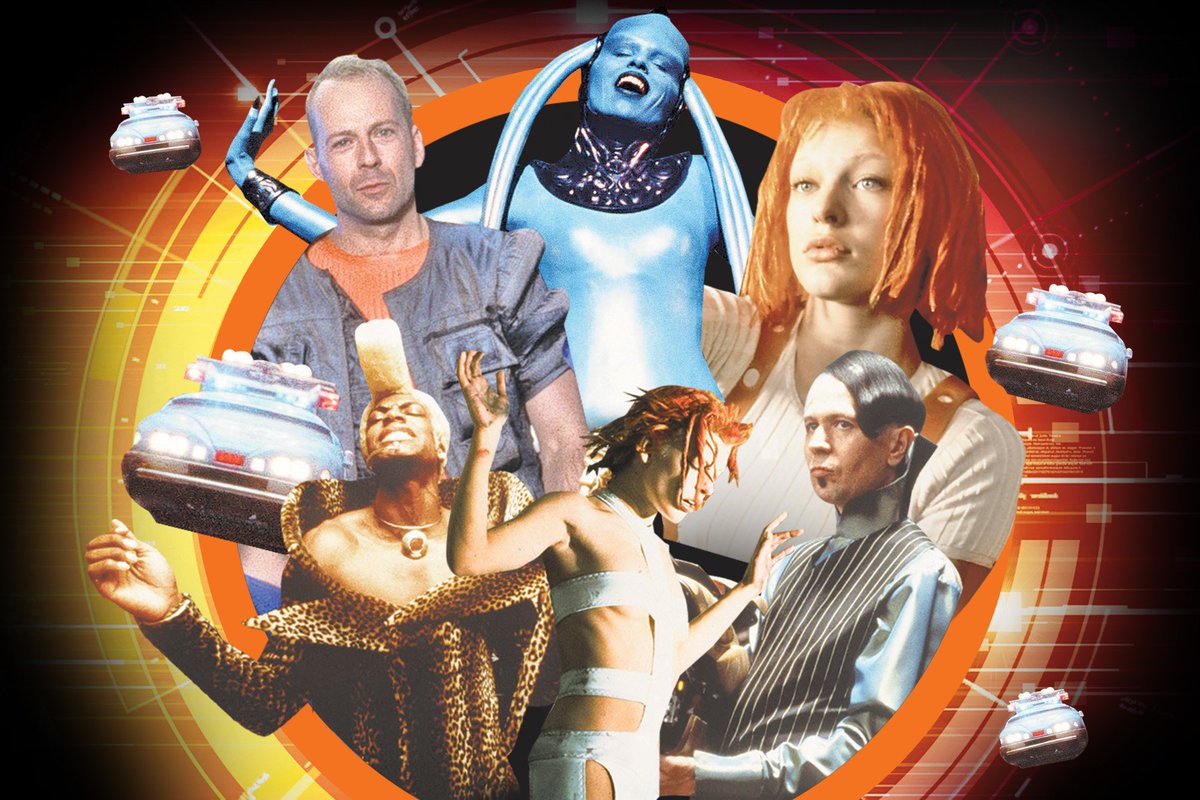 @lucbesson My podcast called Talking Through The Medias is doing a show live @Comicpalooza Our 300th episode called 

Fits Element: Costume Design of The Fifth Element Film
I would love to interview anyone from the production team.