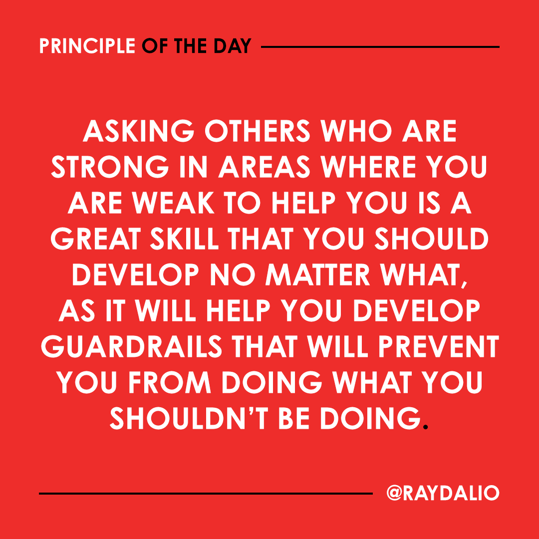RayDalio's tweet photo. All successful people are good at this. #principleoftheday https://t.co/k4Kqxma1N6
