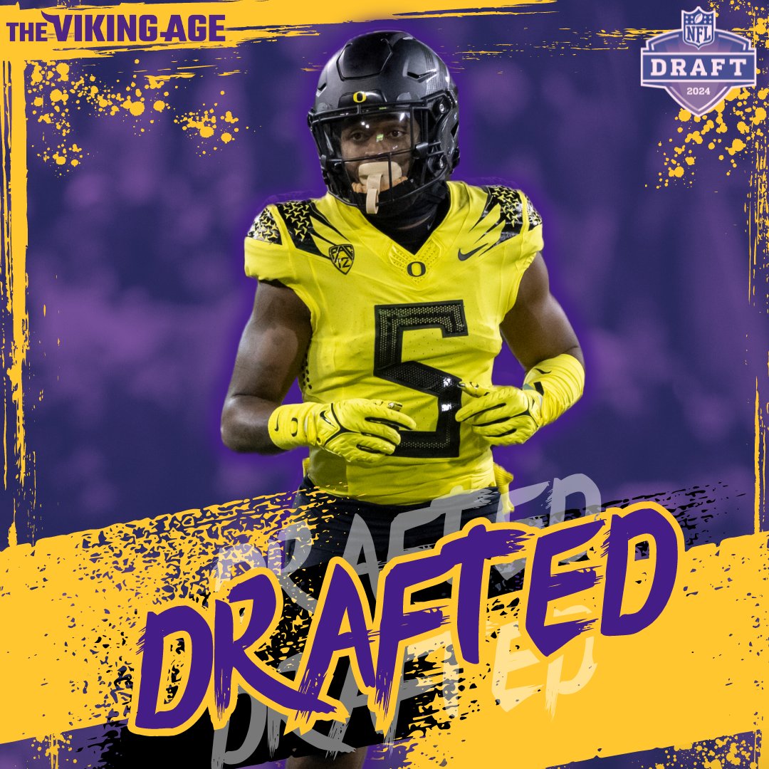 Congratulations to ITH Interviewee @Real_Khyree going 108th overall to the Vikings #NFLDraft2024