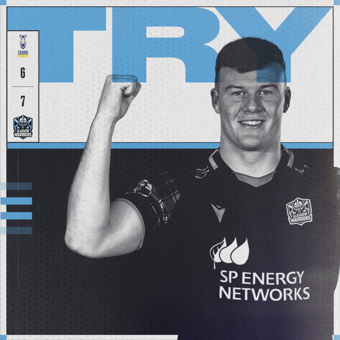 34' | Gregor Hiddleston gets over the line from a six metre line out and maul 🦾 Converted by Ross Thompson! 🦓6 - 7 ⚔🛡 📲 Follow the game live: tinyurl.com/3z44468r #BKTURC | #ZEBvGLA