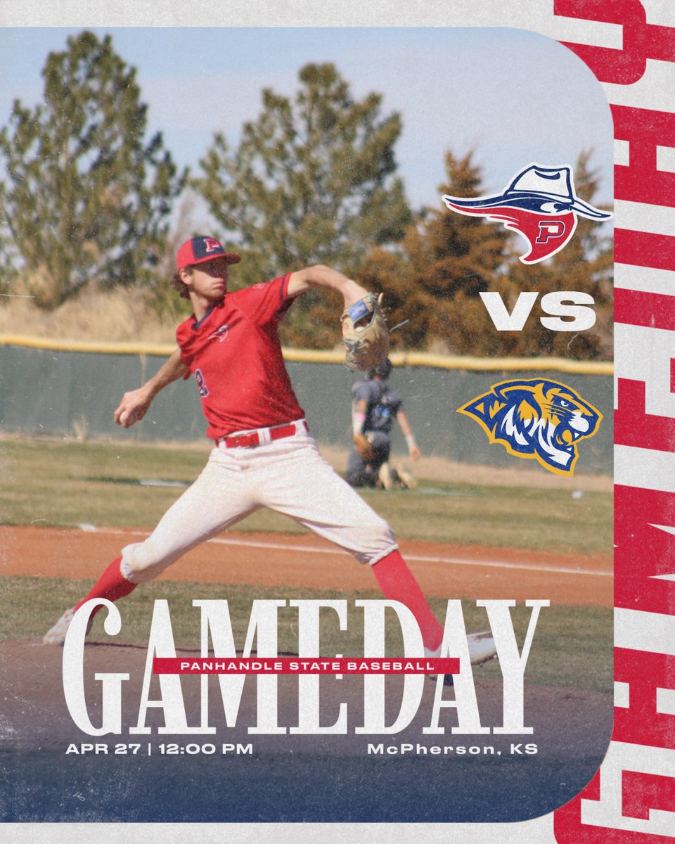 ⚾️GAMEDAY⚾️ 🆚 Central Christian College ⏰: 12 PM 📍: McPherson, KS 🎥: rb.gy/9kpdm2 💻: rb.gy/xgnped