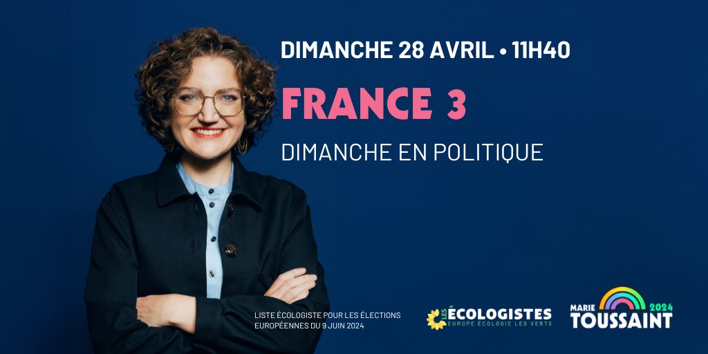 📍 Rendez-vous demain à 11h40 sur @FranceTV pour @DimPolitique présenté par @letellier_ftv Carte Blanche de @nbongarcon (@EBRApresse) #européennes2024 #dimpol