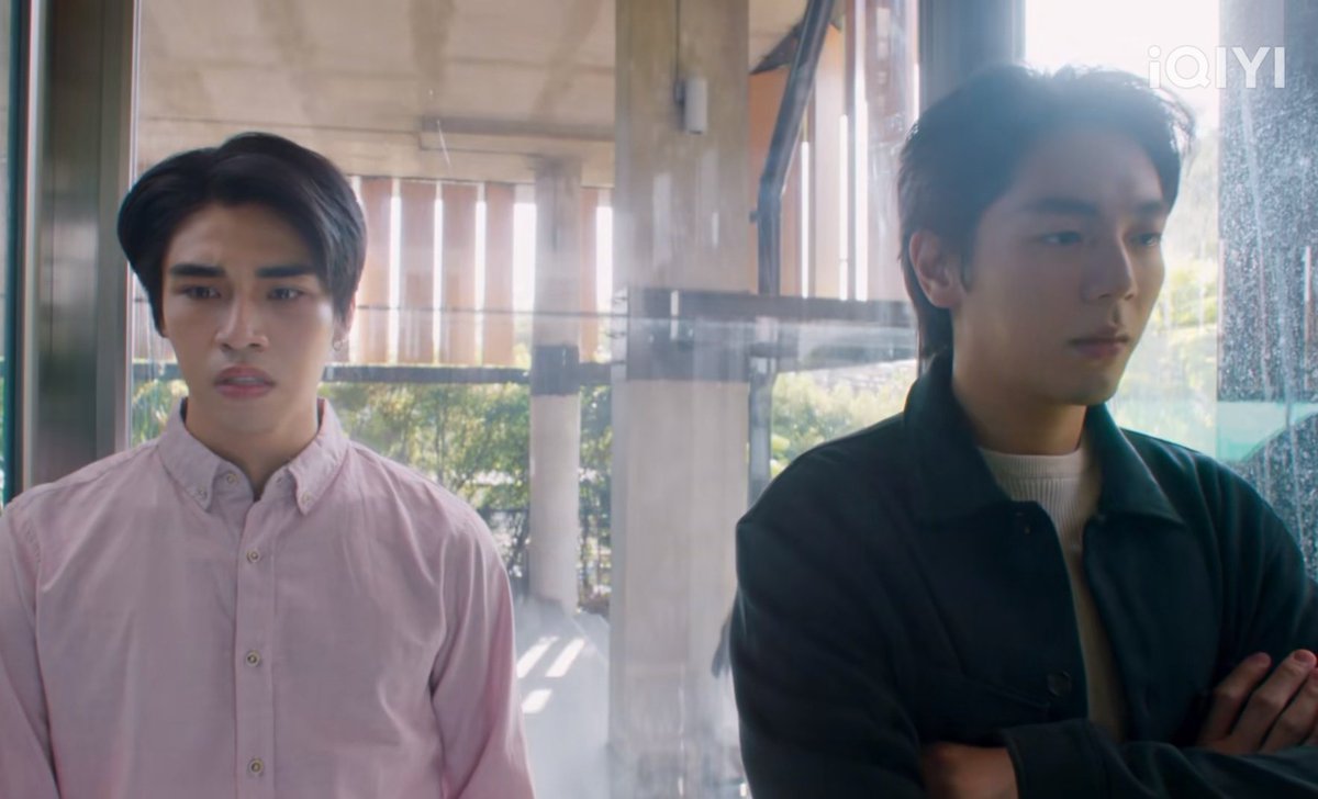 Dramas4thewin's tweet photo. Intense. Bittersweet. 

#MyStandIn is really delivering with the emotional turmoil of first love versus replacement love. It feels like being thrown off the same precipice that Joe fell off of at the beginning. The acting, chemistry, &amp; cinematography all impress. #ตัวนายตัวแทน https://t.co/h9NwYgudEv