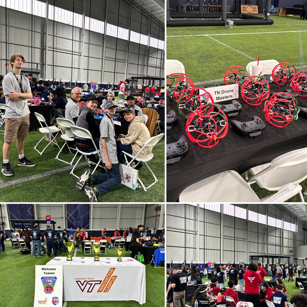 Our Williamson County 4-H <a href="/usdronesoccer/">Drone Soccer</a> team- The TN Drone Masters are read to compete at the National Championship. So excited for our pilots. #dronesinedu #STEM