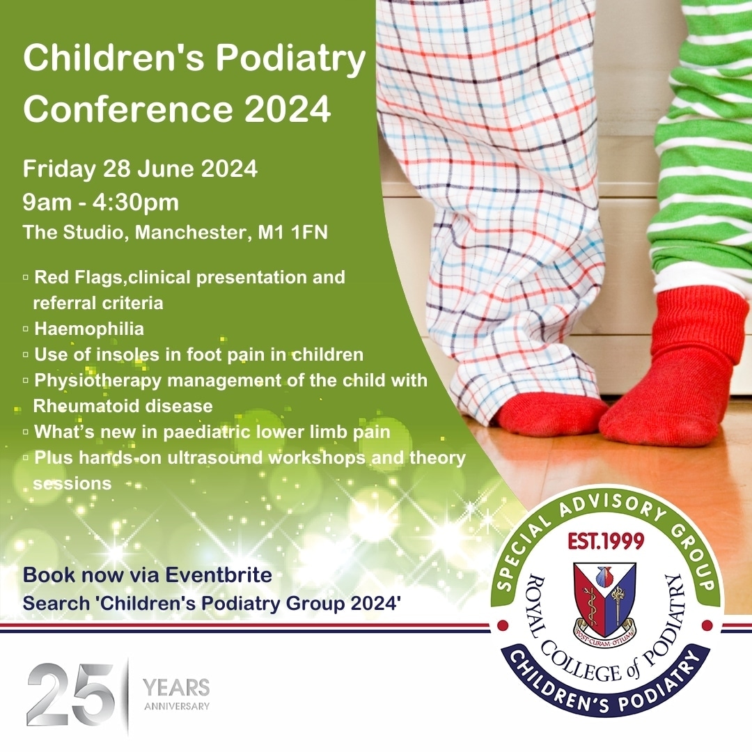 Two months to go! Click here to book 👉 tinyurl.com/2ar56272 #podiatry #podiatrist #cpd #learning #development #networking #Manchester