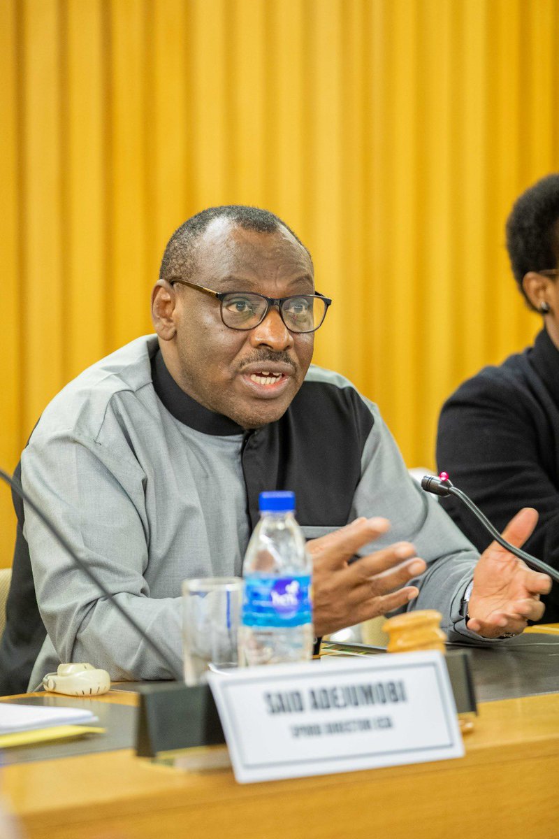 PYU_UPJ's tweet photo. Inspiring words from Mr. @ClaverGatete, Executive Secretary of @UNECA, at #AfricaYouthForum Day 2!  "Your voice &amp; ideas are crucial for shaping a brighter future for Africa." 
#Youth2030 #BeHeard #YouthPower #TheFutureIsNow #YourVoicesMatters #OurCommonFuture #AYCFF https://t.co/S01CYvbv3n