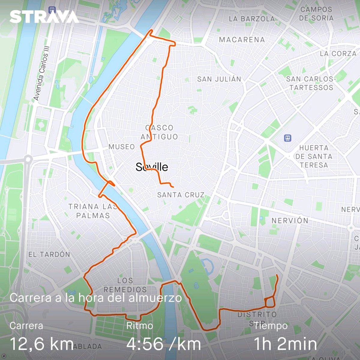 Carrera mañanera por #ríoGuadalquivir #Sevilla #running #runtoeat Echa un vistazo a mi actividad en Strava: strava.app.link/6WnmZtvy8Ib