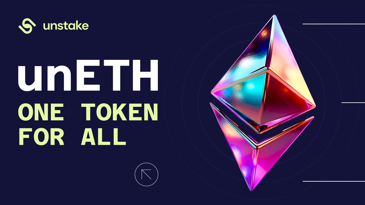 Unstake protocol tweet media