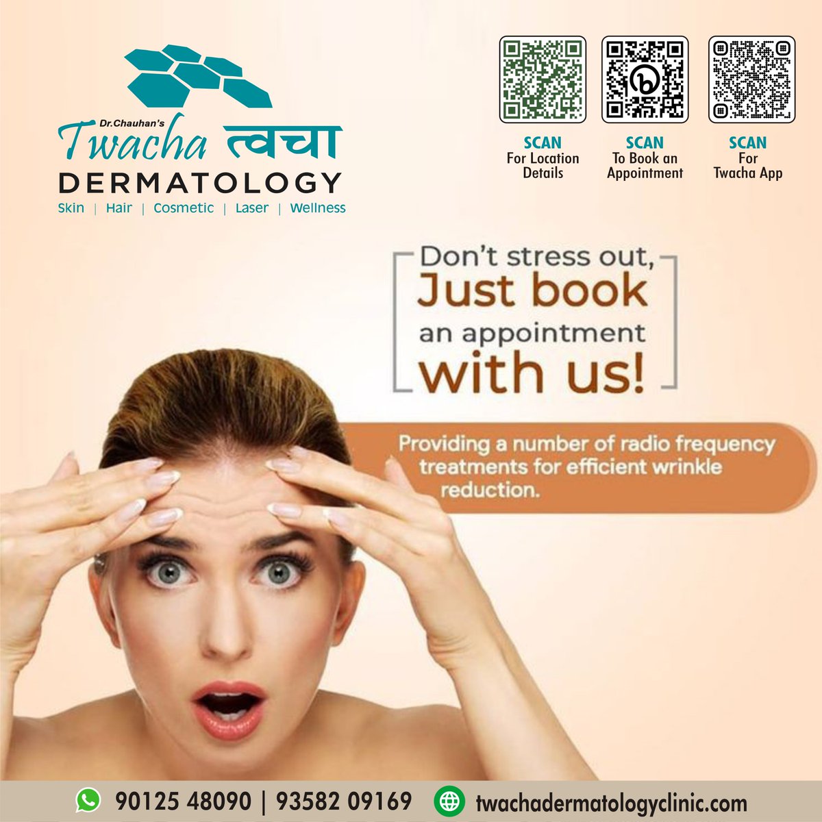 Question about #radiofrequency
Ask Dr. H S Chauhan 9012548090
#Dermatologist #Twacha #Dermatology #Skin #Cosmetics #Laser #Clinic
Twachadermatologyclinic.com
#skincare #haircare #beauty #antiaging #wellness #treatment #twachaclinic #tatveda #pinkwomania