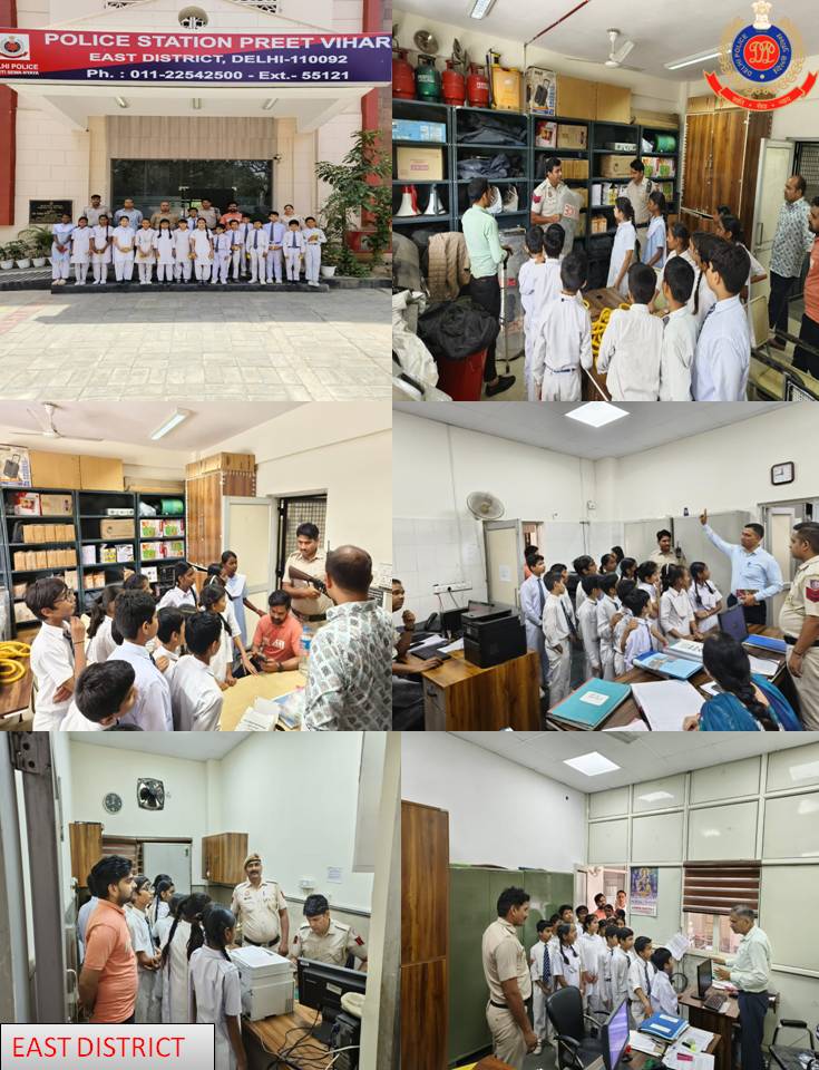 Empowering the next generation with knowledge and safety awareness!  
Under the 'We Care' Program, children visited PS Preet Vihar, where they were educated about Police Helplines and Workings of a Police Station.

@DelhiPolice
#DelhiPoliceUpdates
@Ravindra_IPS