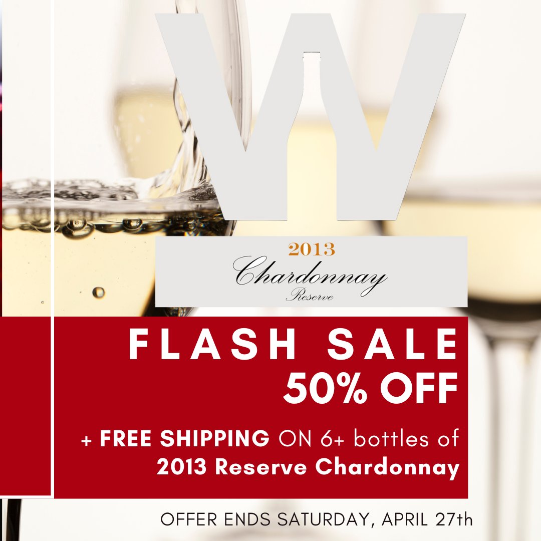 WinerySF's tweet photo. LAST DAY to stock up for the Summer and Save 50% off a 6 bottle pack of our 2013 Winery SF Reserve Chardonnay! Plus, enjoy free ground shipping!. Offer ends Saturday, April 27th so order today: https://t.co/WdzaDOPRUL https://t.co/nyEPVoQBhL