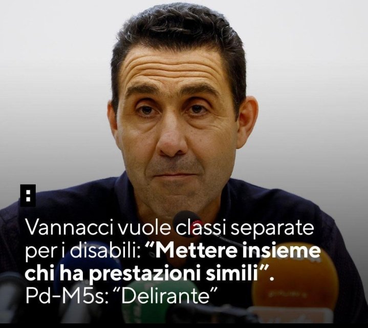 L'espressione del vuoto pnemuatico, dove germoglia l'idiozia. #Vannacci #Lega