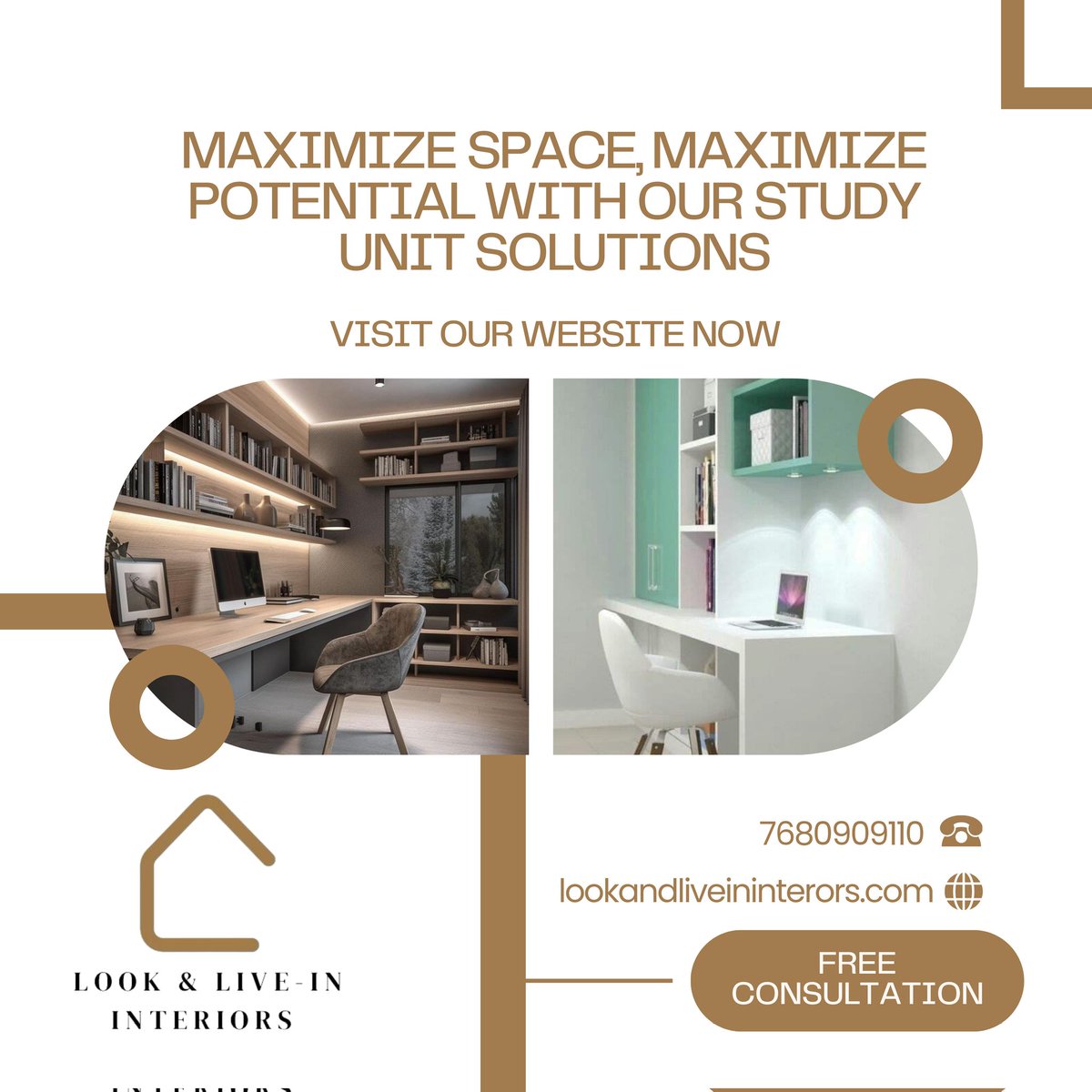 Whether you have a dedicated study room or a cozy corner, our study unit solutions help you make the most of your space #interiores #italiandesign #interiordesign #interiorstyling #interiorstyling #homeinterior #homeinteriors #homedecor #homedesign #hyderabadinteriorsdesigners