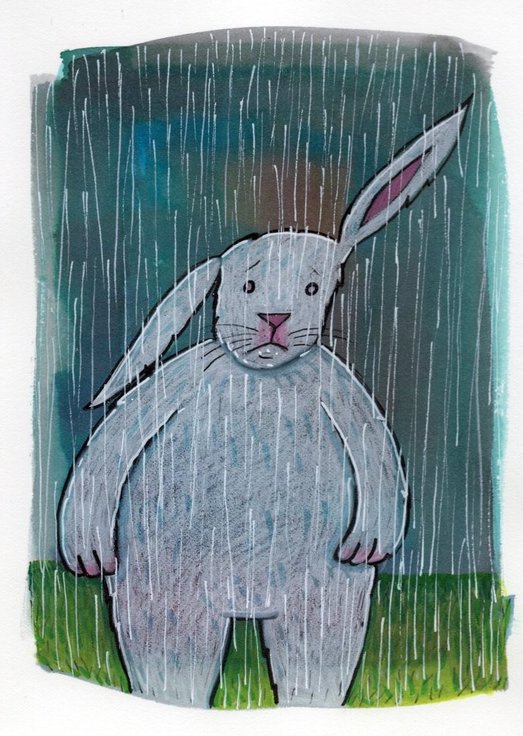 Why can't it rain on the weekday? #rainyday #weneedtherain #nancycarlsonstudios
This doodle is for sale nancycarlsonstudios.square.site/.../someti.../…...