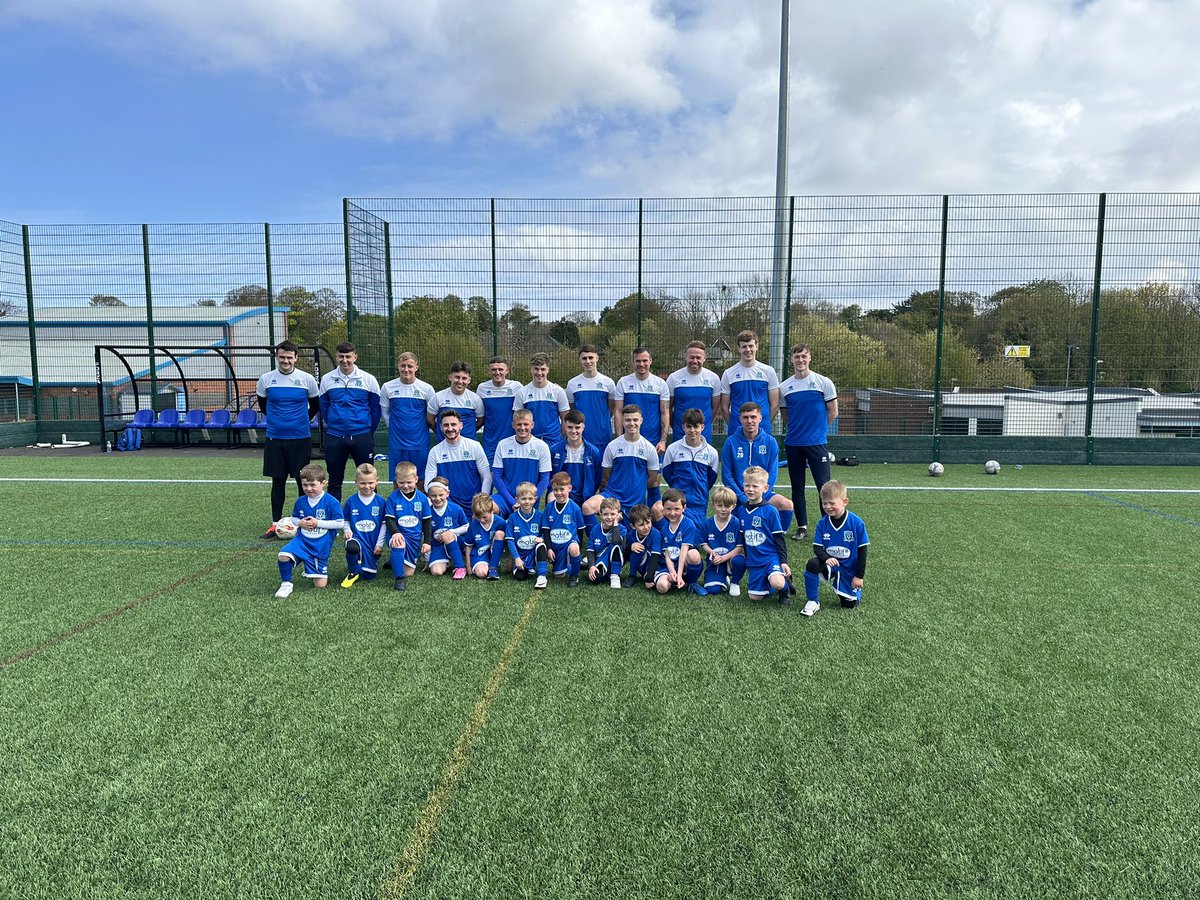 Massive thanks to the kids from our U6 teams coming down today as our mascots. 💙