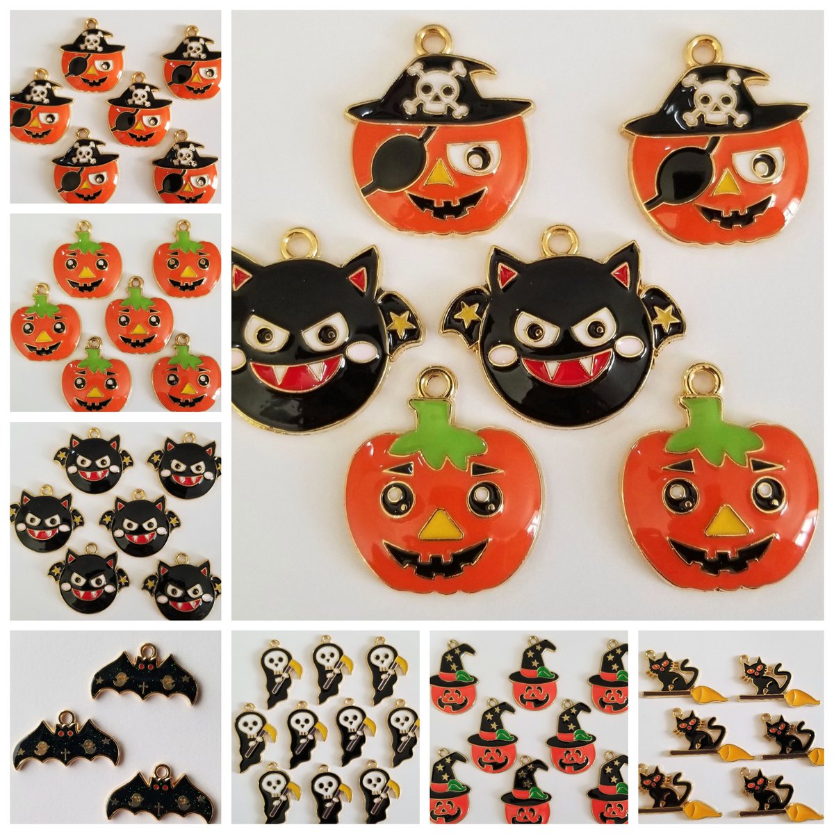 Alloy Enamel #Pendants #Charms #CUTE #HALLOWEEN #Pumpkin #Pirate #cats #bats #witch #jewellerymaking #cardmaking #crafts #craftsupplies #etsyuk #etsyshop #etsyseller by Saph1re etsy.me/3Qixo52 via @Etsy