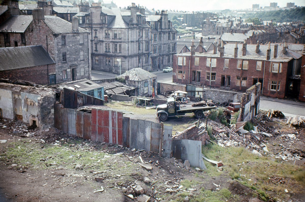 Pic of the day number 1491, Captain St, Holmscroft St, Greenock, June 1971. Sandy Kennedy Collection ©McLean Museum