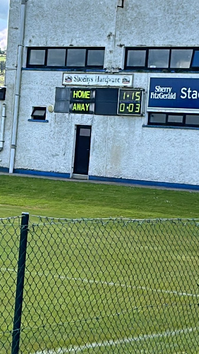 Half Time in the Munster LGFA Senior B Championship in Fr Casey’s GAA Pitch Limerick 1-15 Kerry 0-03 @LadiesFootball @kerryladiesfoot @MunsterLGFA @FrCaseysLadies