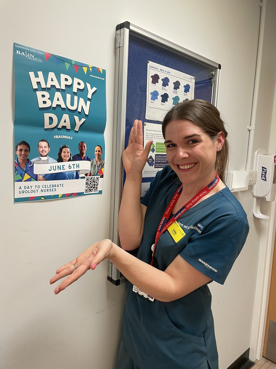 urologynurseliz's tweet photo. Spreading the word @sashnhs #BAUNDay @BAUNnurses π https://t.co/wastt2zjeF