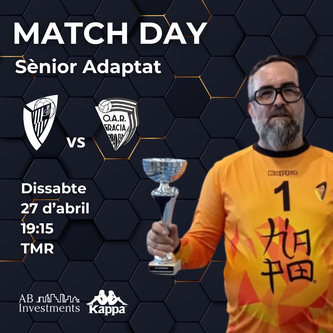 cjhmataro's tweet photo. 💥 MATCH DAY 💥

Avui, el Sènior Adaptat juga un partit molt important al Teresa Maria Roca! S'enfrenta al OAR Gràcia Sabadell, un rival directe! 🚨

Us hi esperem a tots per animar als nostres! Hem d'omplir el pavelló! Som-hi! 🐝💛🖤 https://t.co/8Oqr8V4zsG