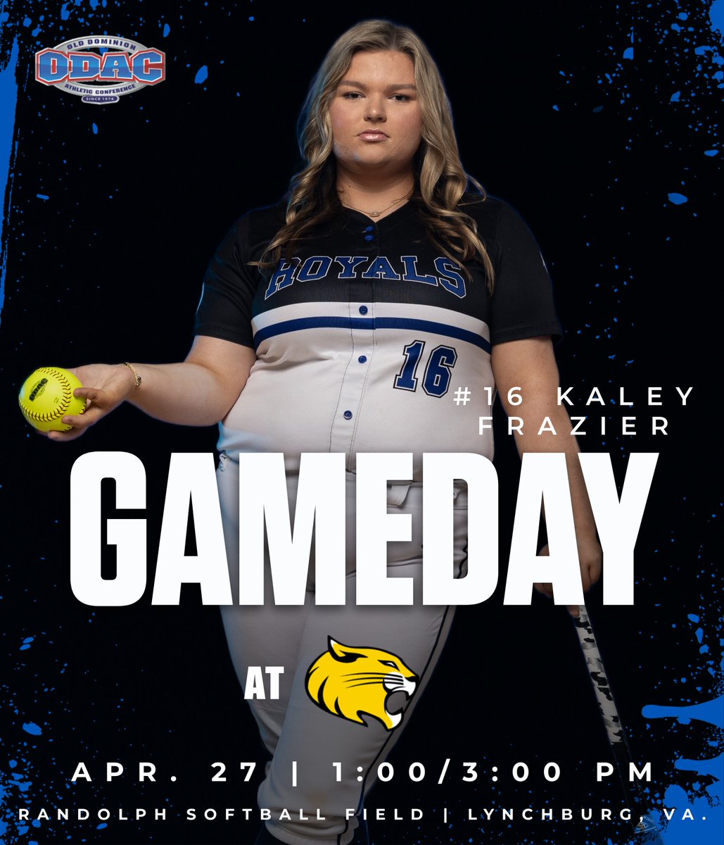 It's 𝐆𝐀𝐌𝐄𝐃𝐀𝐘 for @SoftballEMU as they get set for their 𝐑𝐄𝐆𝐔𝐋𝐀𝐑 𝐒𝐄𝐀𝐒𝐎𝐍 𝐅𝐈𝐍𝐀𝐋𝐄! 🆚: @TrackTheCats ⏰: 1/3 pm (DH) 📍: Lynchburg, Va. 🏟️: Randolph Softball Field 📊: bit.ly/3w9QXps 💻: bit.ly/3LvMoaM #CompeteTogether | #RoyalPride