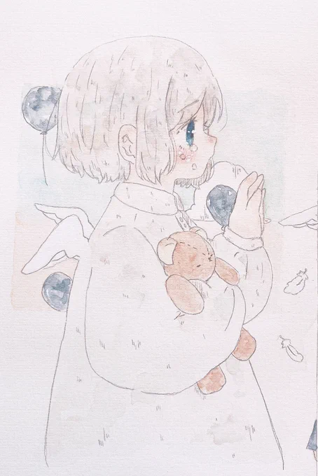 #ゴールデンウィークSNS展覧会2024水彩でお絵描きしてます 