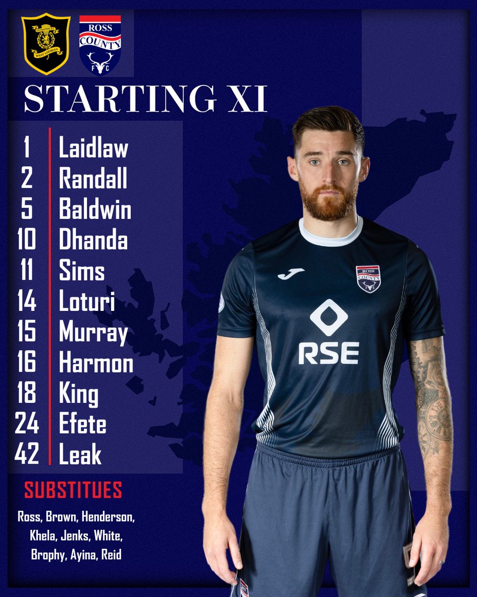 🆕 Don Cowie names an unchanged starting 11 for today's match against Livingston.