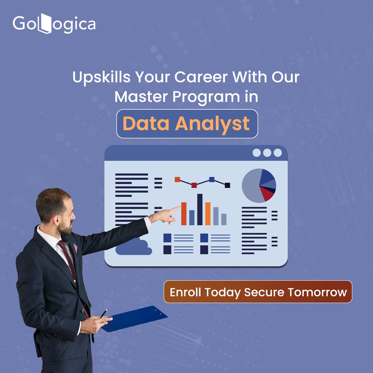 Dive into the world of data with GoLogica Master Program in Data Analyst Training!

For More Details: gologica.com

#dataanalysttraining #learndataanalysis #datasciencecourses #GoLogica #dataanalysisbootcamp #becomeadataanalyst #sql #python #excel #software