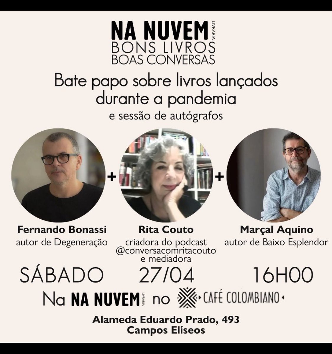 É HOJE! Vamos?