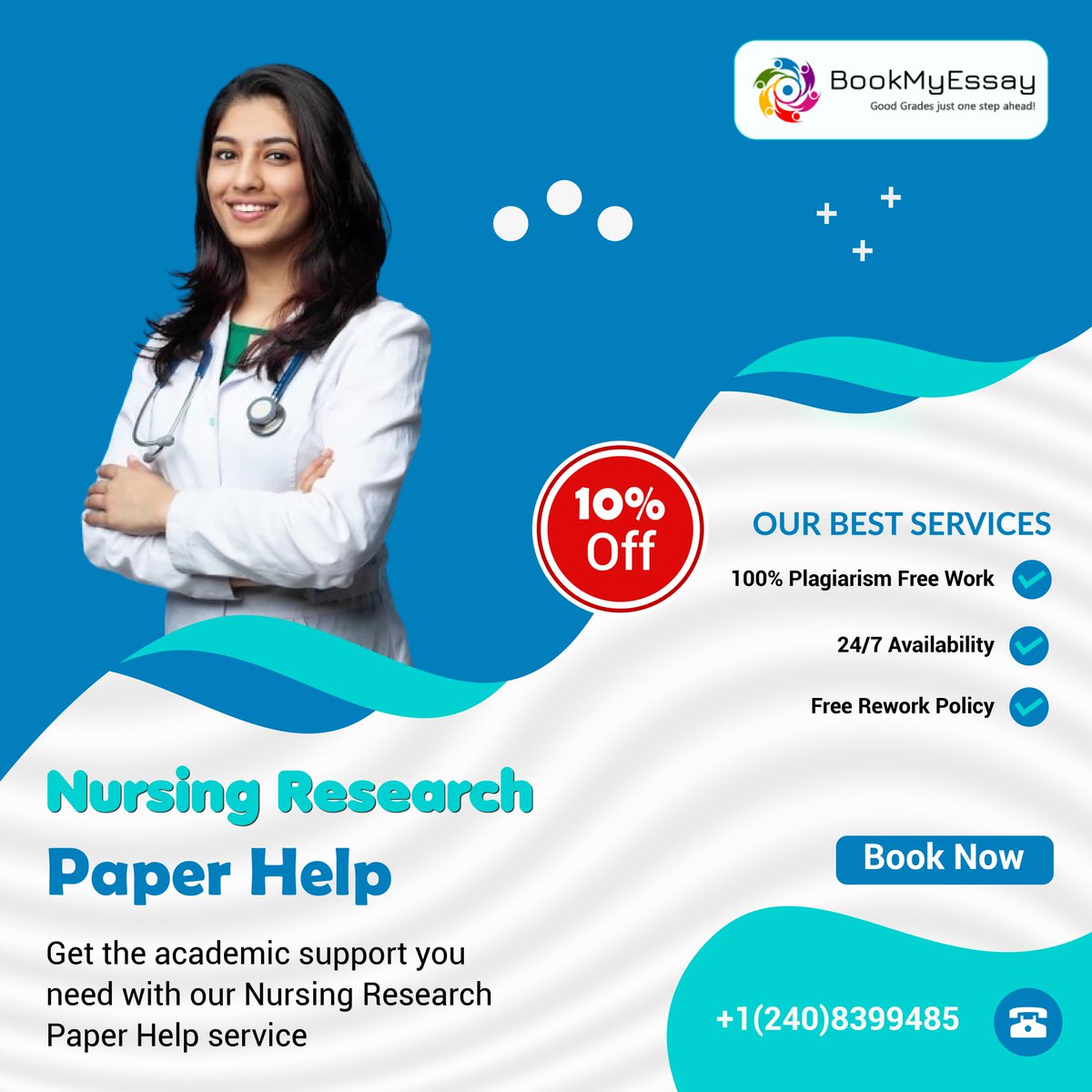 📚 Need a helping hand with your #Nursing  #Researchpaper ? 🩺 Look no further! With @Book_My_Essay by your side, you'll ace those assignments with ease! 

#HealthcareStudies #MedicalResearch #NurseScholarship #PatientCare #ClinicalStudies #ResearchMethods #HealthScience