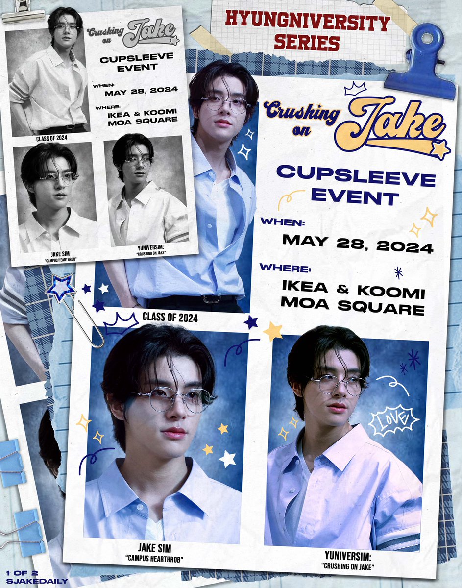 𝗖𝗿𝘂𝘀𝗵𝗶𝗻𝗴 𝗼𝗻 𝗝𝗮𝗸𝗲🩵
— 𝒂 𝑩𝒆𝒏𝒄𝒉 𝑭𝒖𝒏𝒎𝒆𝒆𝒕 𝑪𝒖𝒑𝒔𝒍𝒆𝒆𝒗𝒆 𝑬𝒗𝒆𝒏𝒕 𝒕𝒉𝒓𝒐𝒖𝒈𝒉 𝑯𝒀𝑼𝑵𝑮𝒏𝒊𝒗𝒆𝒓𝒊𝒔𝒕𝒚 𝑺𝒆𝒓𝒊𝒆𝒔. 

ENGENE, have you secured your spot at HYUNGniversity yet? 𝐆𝐞𝐭 𝐫𝐞𝐚𝐝𝐲 𝐭𝐨 𝐬𝐰𝐨𝐨𝐧 𝐚𝐬 𝐨𝐮𝐫 𝗵𝗲𝗮𝗿𝘁𝘁𝗵𝗿𝗼𝗯