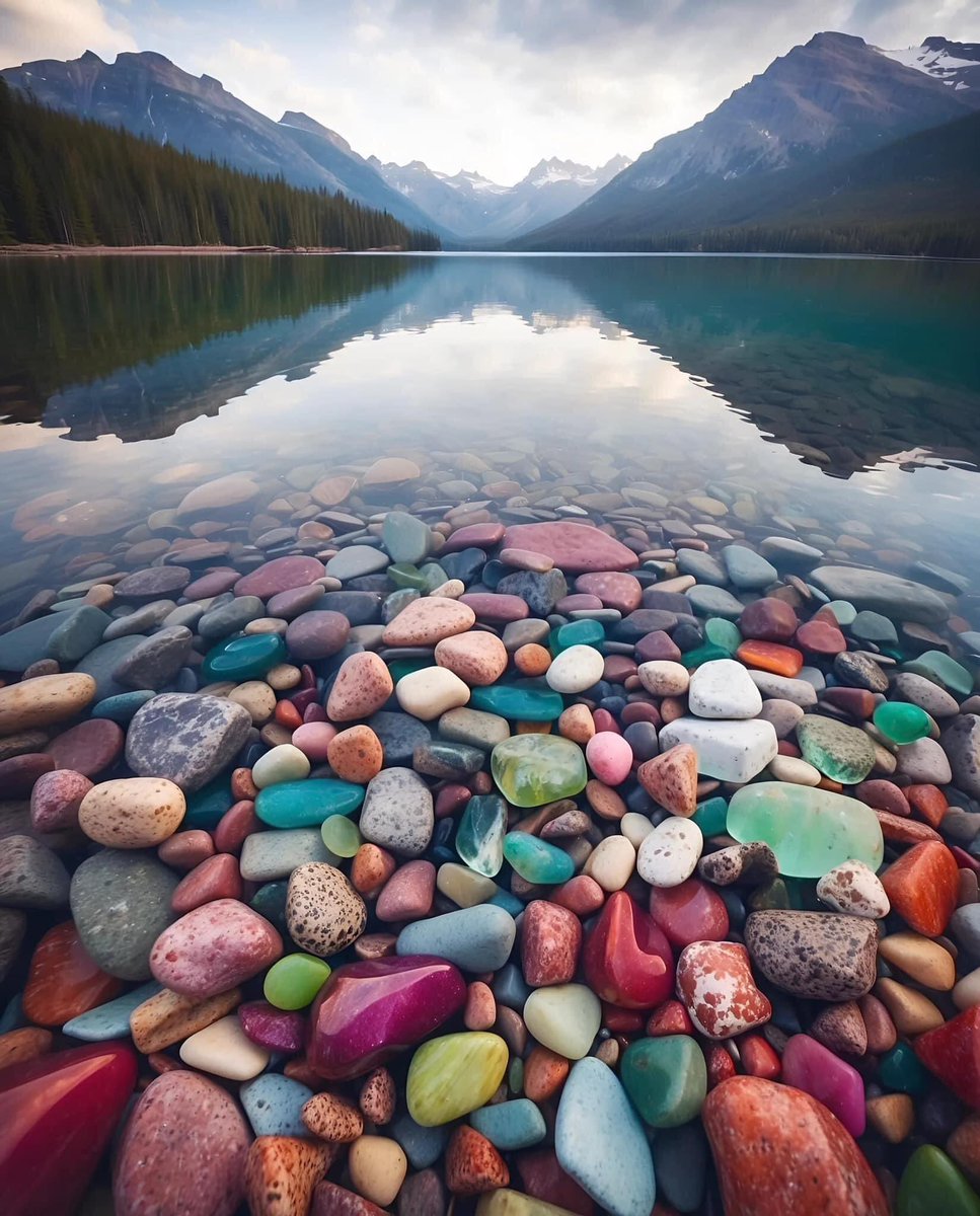 Lake McDonald in Glacier National Park, Montana 🇺🇸