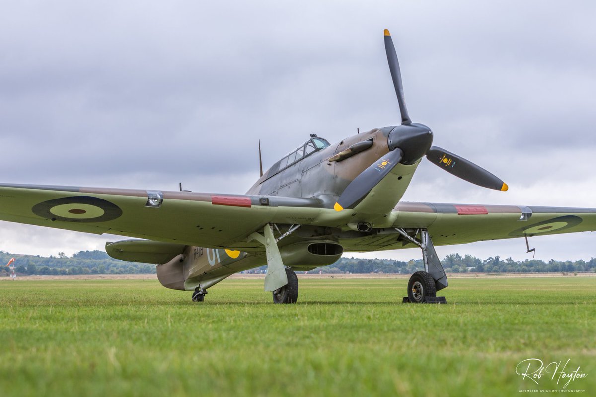 ‘Hawker Hurricane Week’

The Hurricane Heritage Mk. I R4118 UP-W on the flight line at the Imperial War Museum Duxford Battle of Britain Airshow in 2022…⁦@HurricaneR4118⁩ ⁦@I_W_M⁩ ⁦@IWMDuxford⁩  #hawkerhurricane #hawker #pegs #hurricaneheritage #warbirds #AvG