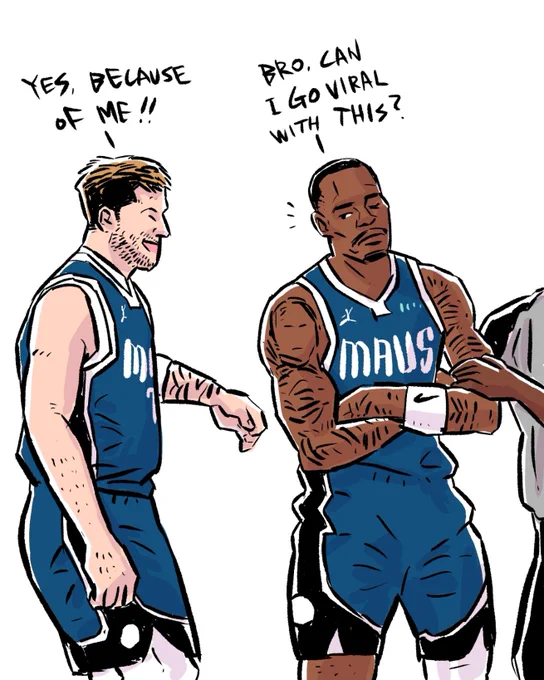 P.J. Washington standing on business 😤 #pjwashington #lukadoncic #Mavericks 