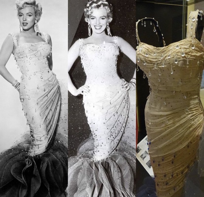 Marlyin Monroe’s costume “there is no business like show business” dress by William Travilla 1954