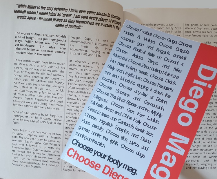 My article about Willie Miller is in the latest edition of Diego Magazine, available now diegomagazine.wixsite.com/diego-magazine @DiegoMagazine10 #StandFree #Aberdeen #AberdeenFC #AFC #COYR @AberdeenFC @ErinGrieve17 @TheDandyDonsABZ