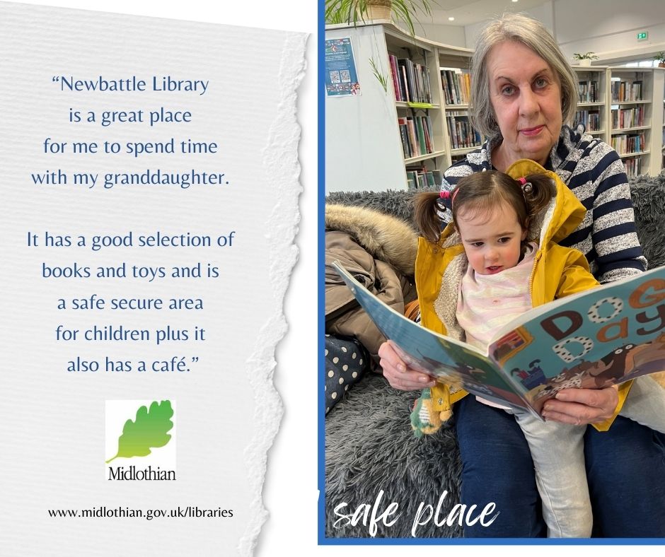 Have you visited your local library recently? Midlothian Libraries have something for everyone. Lynn Wood enjoys her local library for family time.