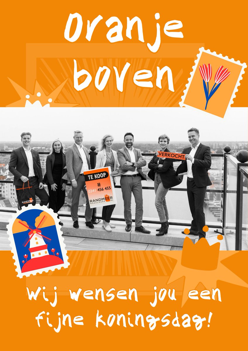 RandmeerMakelaa's tweet photo. 𝐅𝐢𝐣𝐧𝐞 𝐊𝐨𝐧𝐢𝐧𝐠𝐬𝐝𝐚𝐠 𝐀𝐥𝐥𝐞𝐦𝐚𝐚𝐥! 😄 

Vandaag is het Koningsdag 👑 en ook wij gaan dat gezellig vieren 🎉.
Daarom staan wij vanaf maandag weer voor je klaar!

 https://t.co/OrVRj4sf4R #RandmeerMakelaars #koningsdag #levedekoning #feestdag https://t.co/7l6wH69Rnf