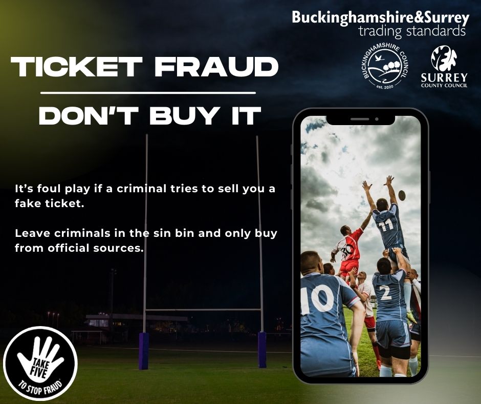 🚨 Music & sports fans! Tickets for gigs, festivals, games, and tournaments vanish fast. Avoid turning to social media, online markets, or fan forums. Don't lose your money. Stay informed on frauds & scams with Trading Standards newsletter: orlo.uk/VWcke