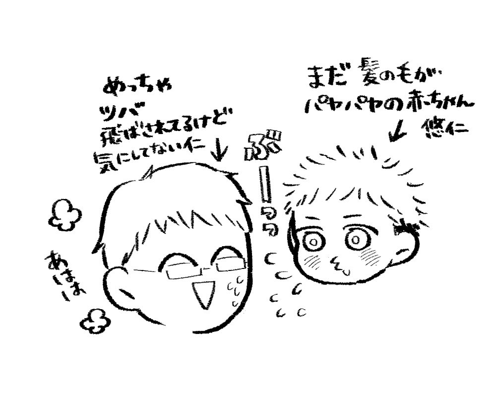 @no_TL マロありがとうございます〜‼️‼️☺️そうですよねなんかヤバ人間のベクトルが思ってたんと違ってぇ…え、仁が暗黒微笑最強裏ボスだったらどうしよ〜⁉️⁉️(飛躍しすぎ 歪んでてもイカれててもゆじへの愛情はあったと信じたいです…親バカであれ…❗️