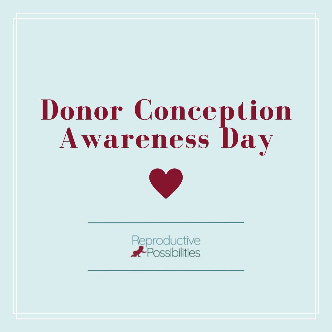 RPSurrogacy's tweet photo. 🌟 Join us in honoring Donor Conception Awareness Day! We recognize the significance of this day in celebrating families created through donor conception. Our heartfelt appreciation goes out to all donors, surrogates, and intended parents who contribute to the miracle of life. https://t.co/kYc4uLWPND