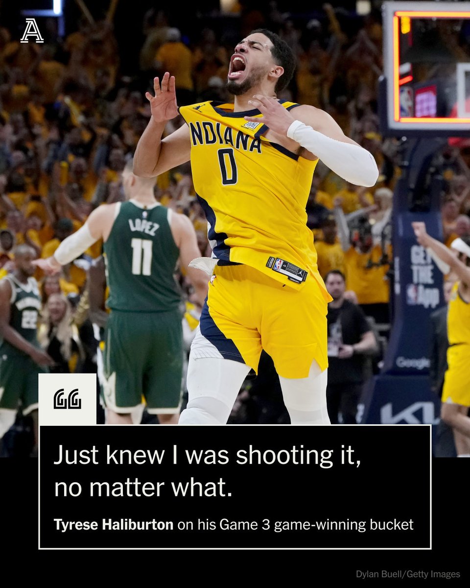 Friday night’s 121-118 Pacers win over the Bucks was an ugly 48 minutes of basketball. What began as a sprint quickly slowed to a slugfest with 107 missed shots and 46 fouls. @KellyIko on how Tyrese Haliburton's heroics lifted Indiana ⤵️ theathletic.com/5451374/2024/0…